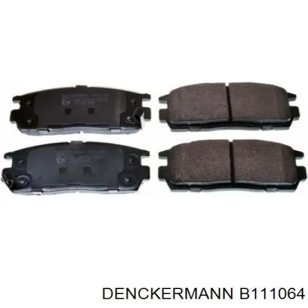 Купити B111064 Denckermann Задні колодки