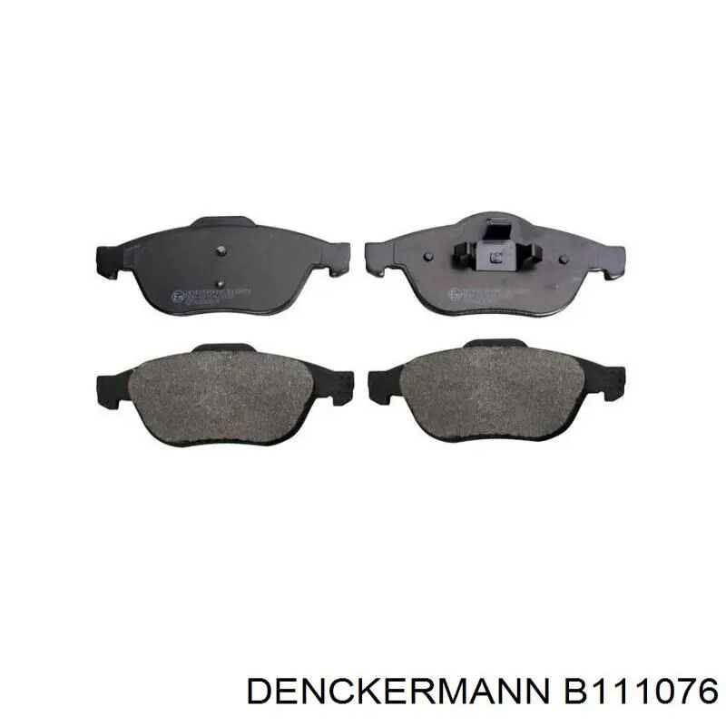 Гальмівні колодки Denckermann B111076 ціна, від 23.11 USD