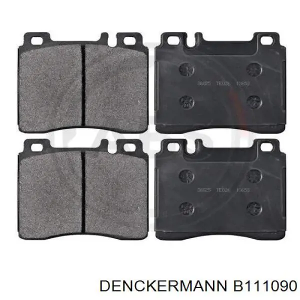 Гальмівні колодки Denckermann B111090 ціна, від 20.60 USD