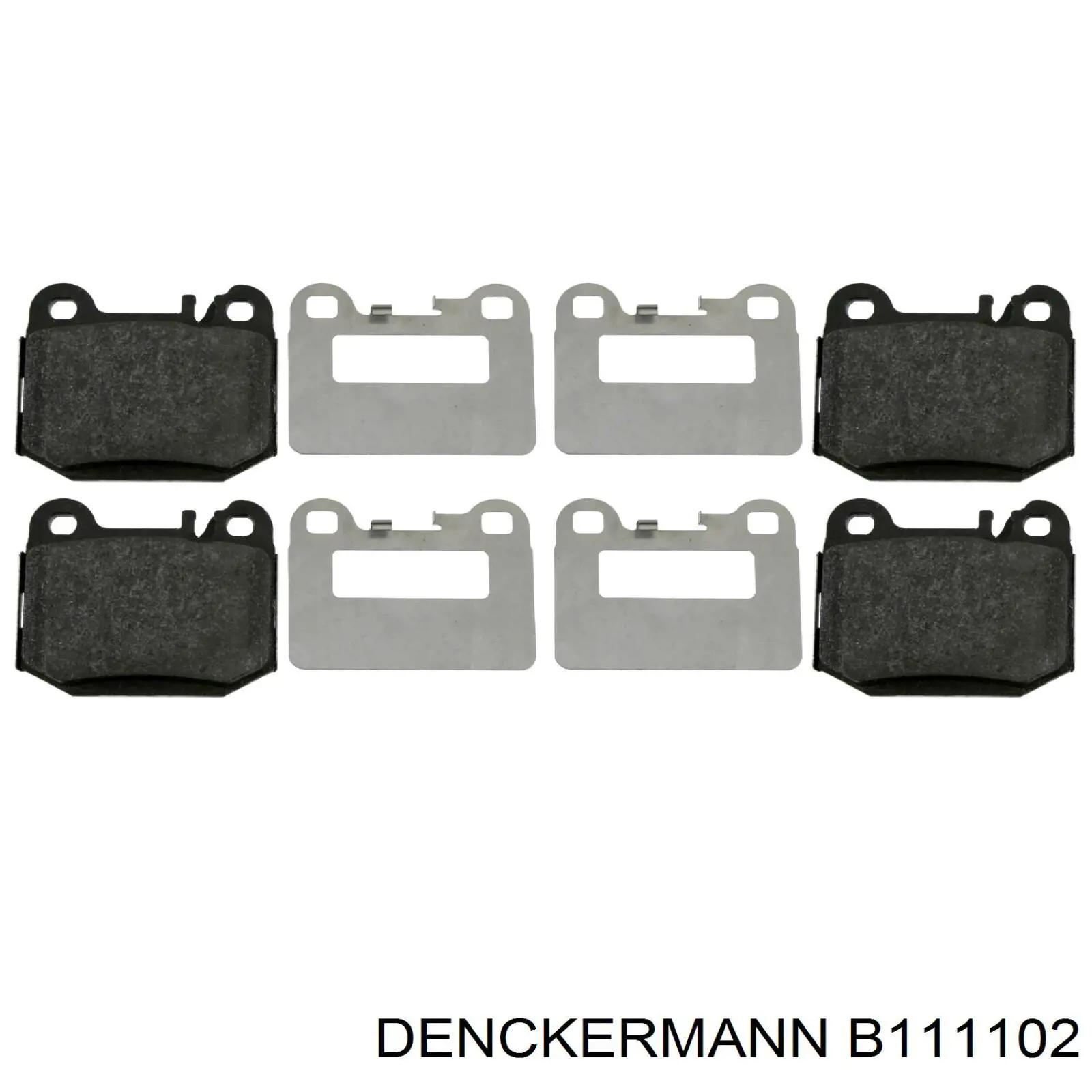 Купити B111102 Denckermann Задні колодки