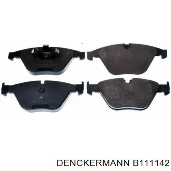 B111142 Denckermann колодки гальмівні передні, дискові