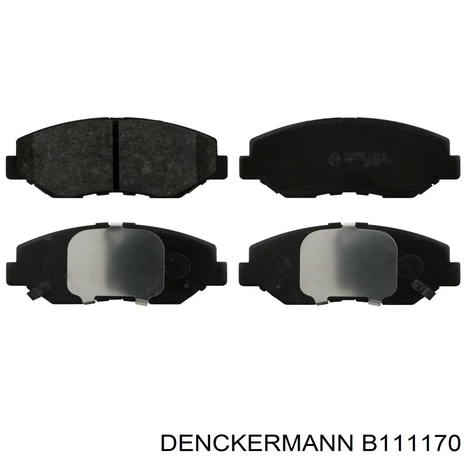 Гальмівні колодки Denckermann B111170 ціна, від 23.48 USD