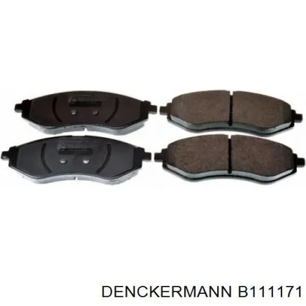 Гальмівні колодки Denckermann B111171 ціна, від 12.68 USD