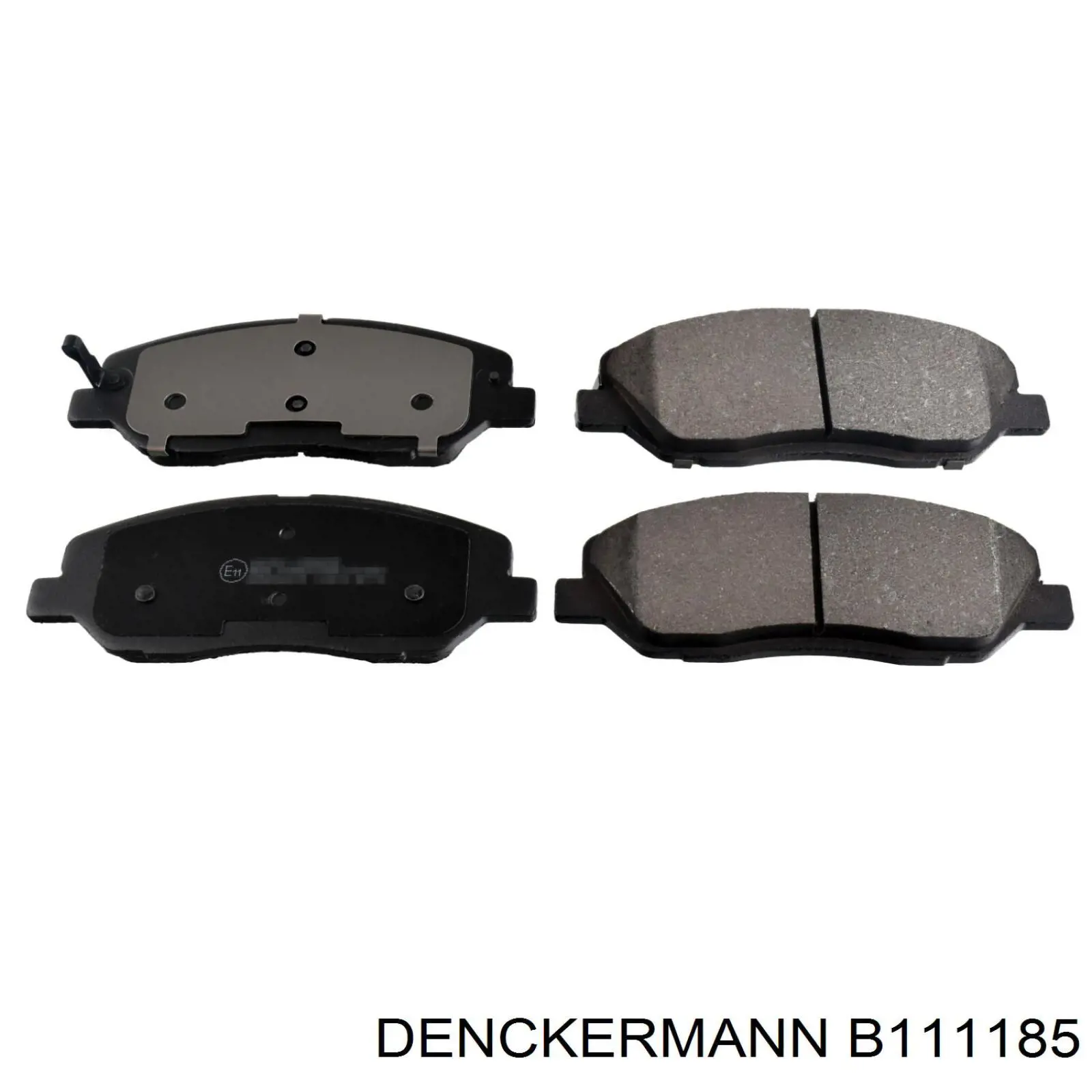 Гальмівні колодки Denckermann B111185 ціна, від 21.29 USD