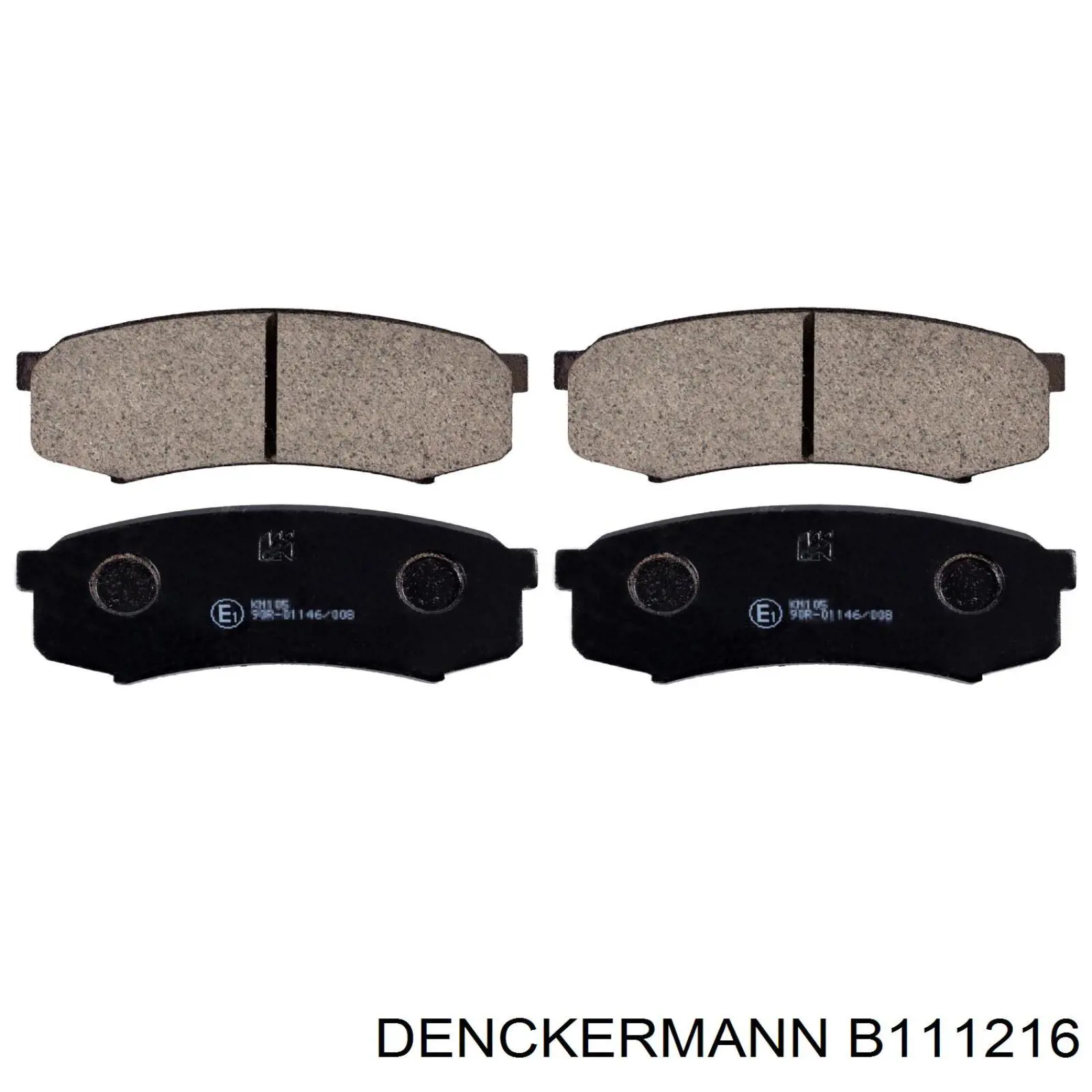 Задні гальмівні колодки Denckermann B111216 ціна, від 18.35 USD