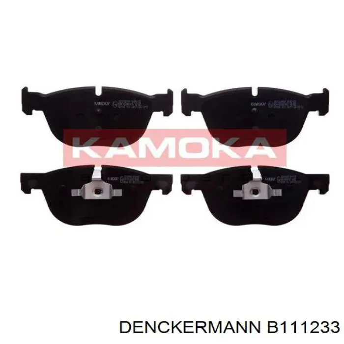 Гальмівні колодки Denckermann B111233 ціна, від 51.73 USD