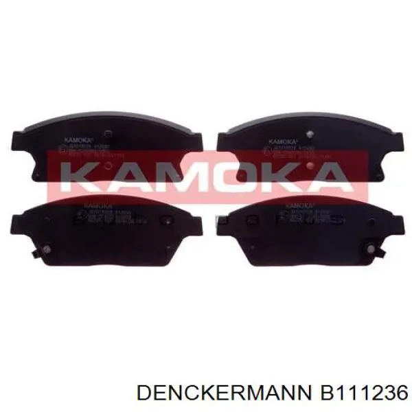 B111236 Denckermann Передні гальмівні колодки