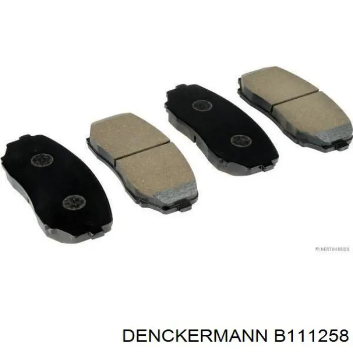 Купити B111258 Denckermann Колодки гальмівні передні, дискові