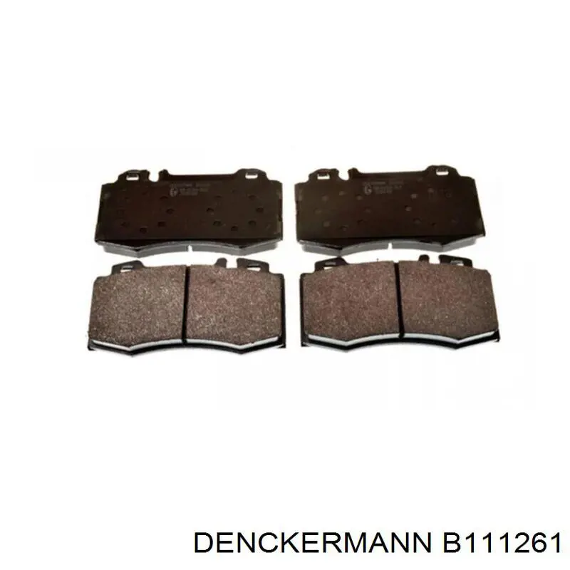 Гальмівні колодки Denckermann B111261 ціна, від 36.94 USD