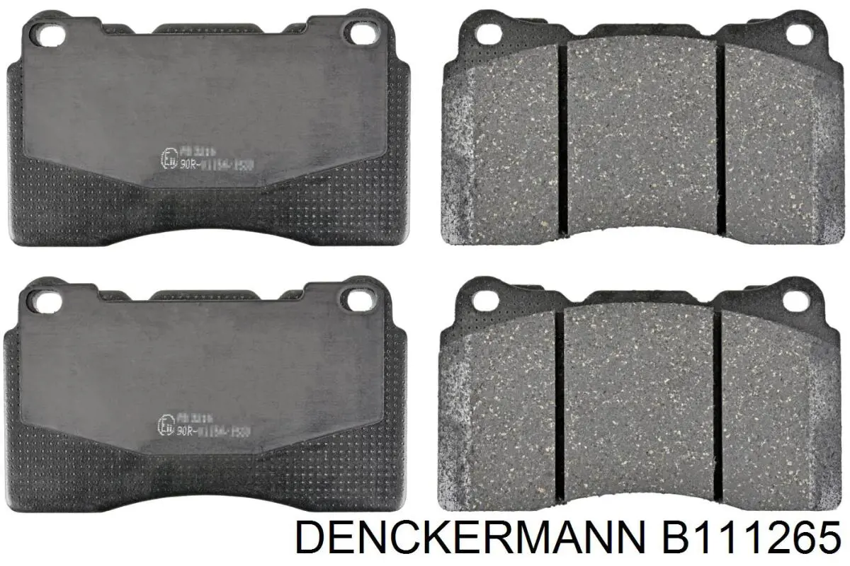 Гальмівні колодки Denckermann B111265 ціна, від 26.05 USD