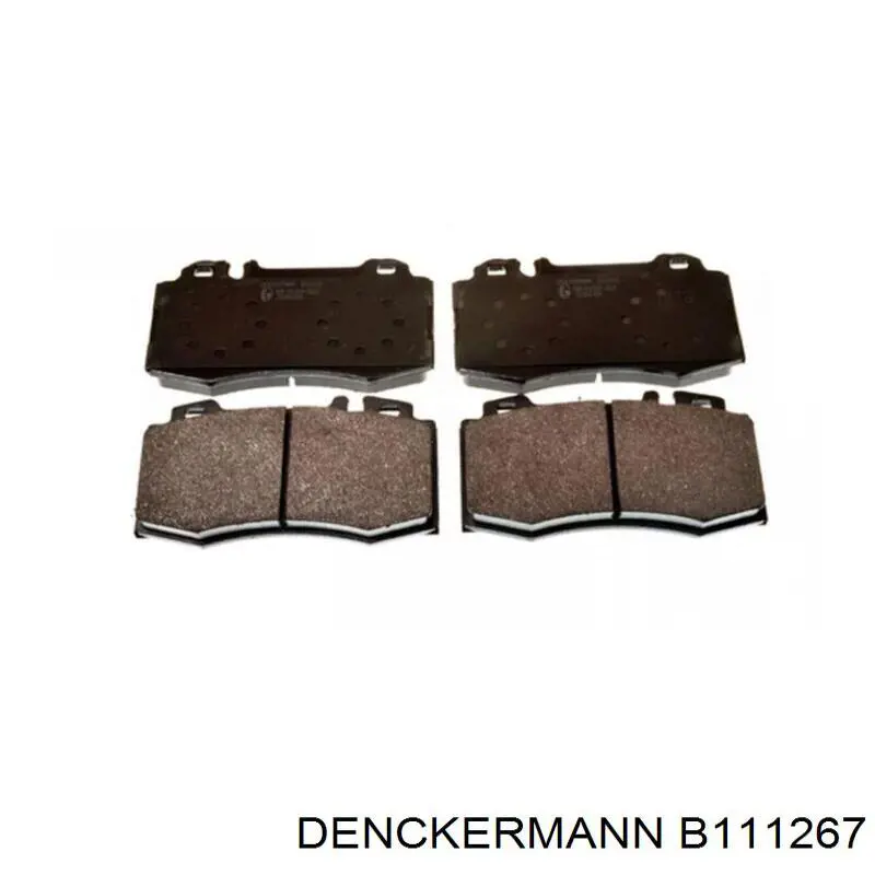 Гальмівні колодки Denckermann B111267 ціна, від 29.36 USD