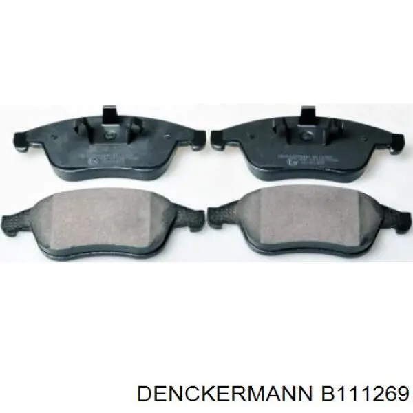 Купити B111269 Denckermann Колодки гальмівні передні, дискові