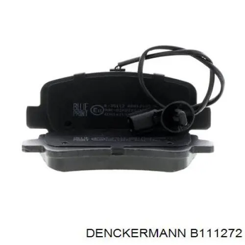B111272 Denckermann колодки гальмові задні, дискові