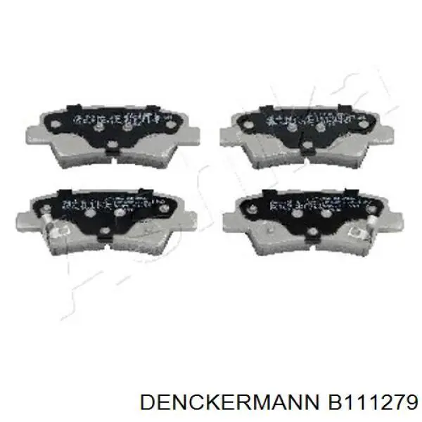 Задні гальмівні колодки Denckermann B111279 ціна, від 16.10 USD