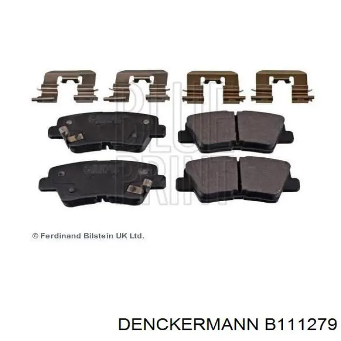 Купити B111279 Denckermann Задні колодки