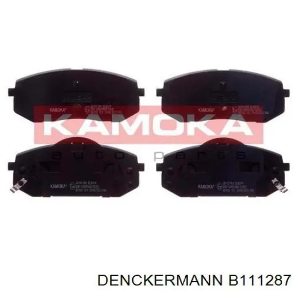 B111287 Denckermann Передні гальмівні колодки
