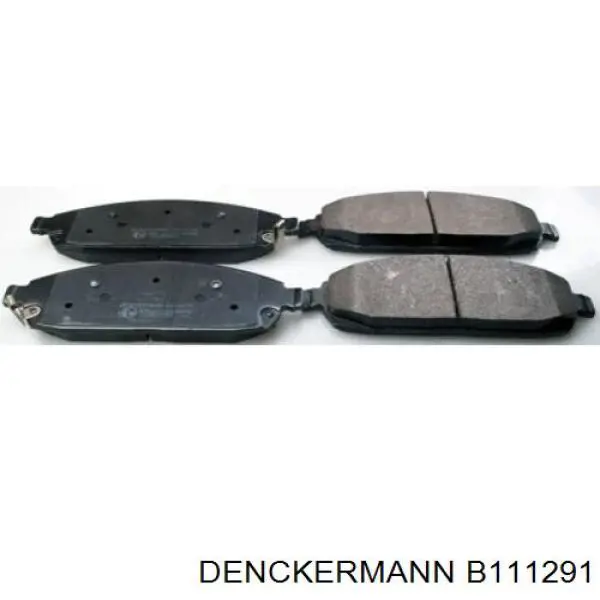 Гальмівні колодки Denckermann B111291 ціна, від 30.27 USD