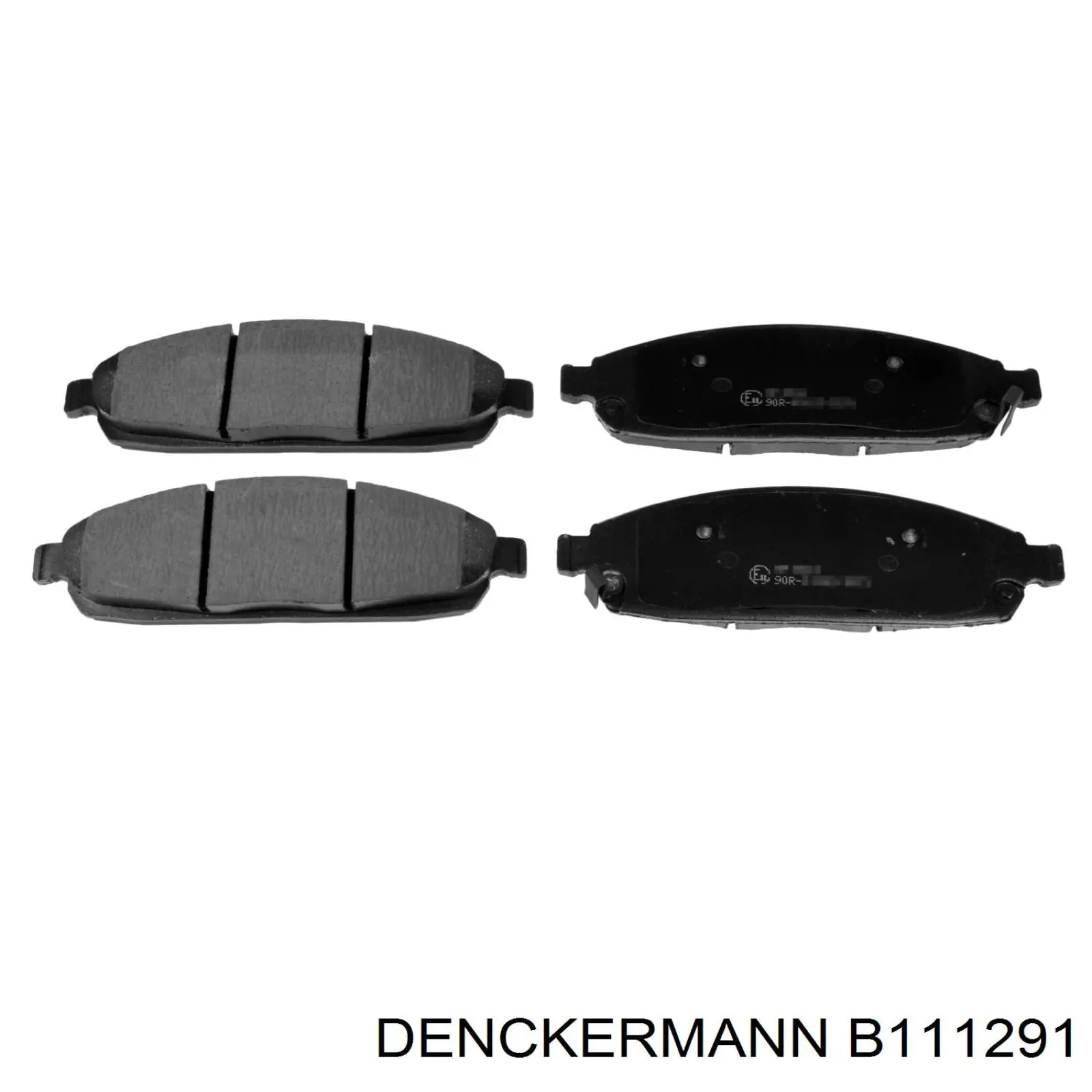 B111291 Denckermann Передні гальмівні колодки