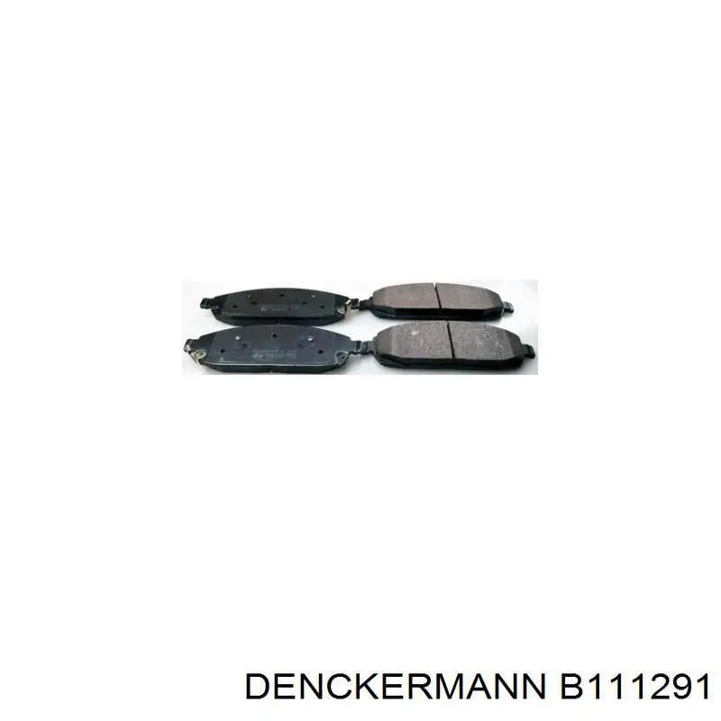 Купити B111291 Denckermann Колодки гальмівні передні, дискові