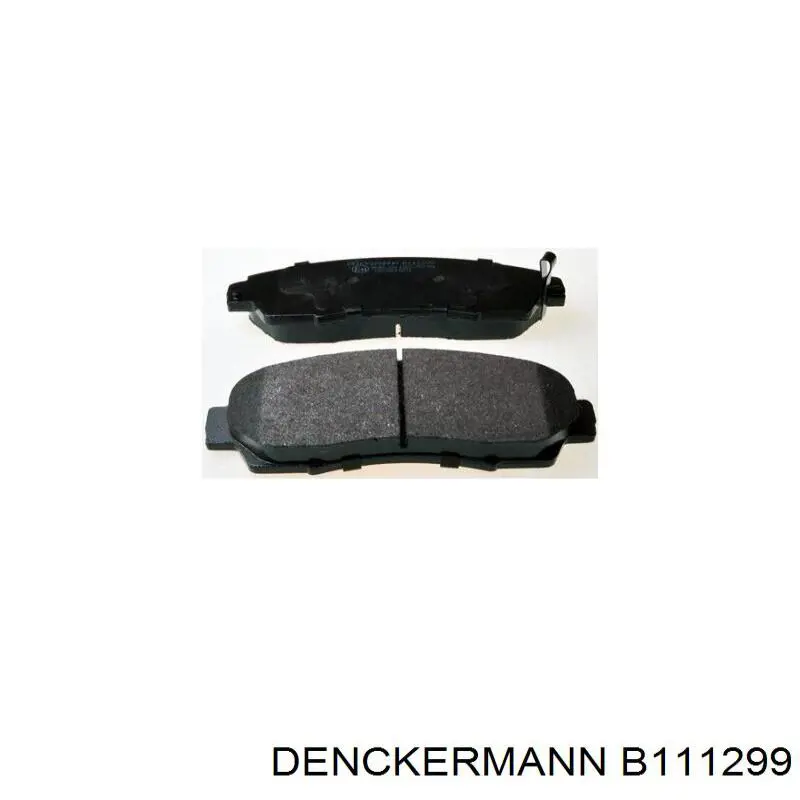 B111299 Denckermann Передні гальмівні колодки