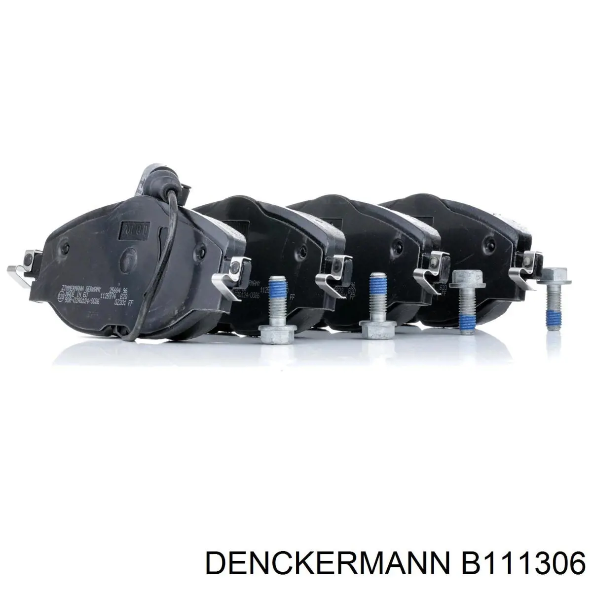 B111306 Denckermann Передні гальмівні колодки