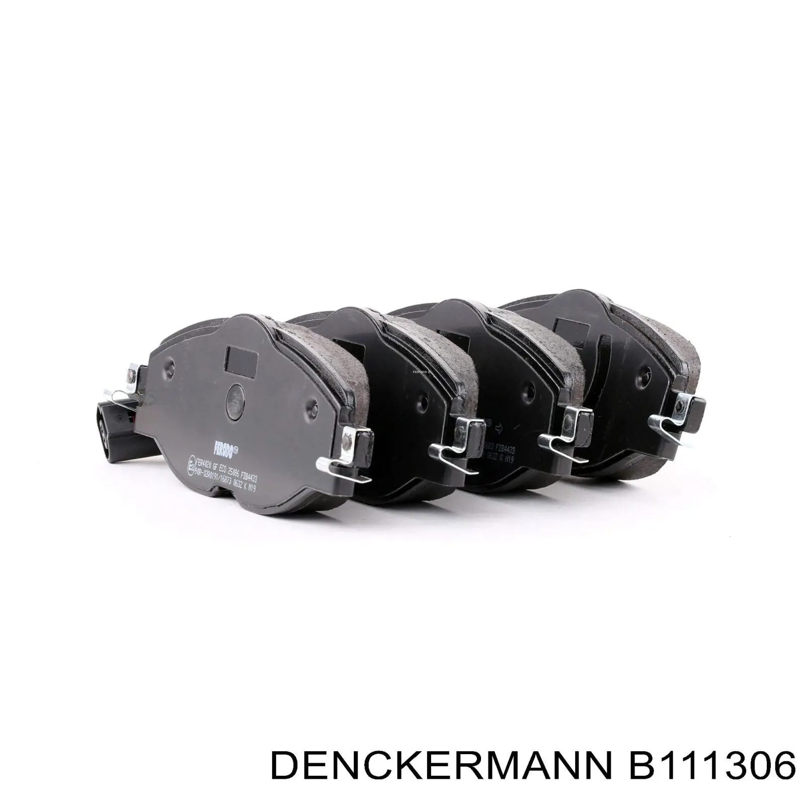 Купити B111306 Denckermann Колодки гальмівні передні, дискові