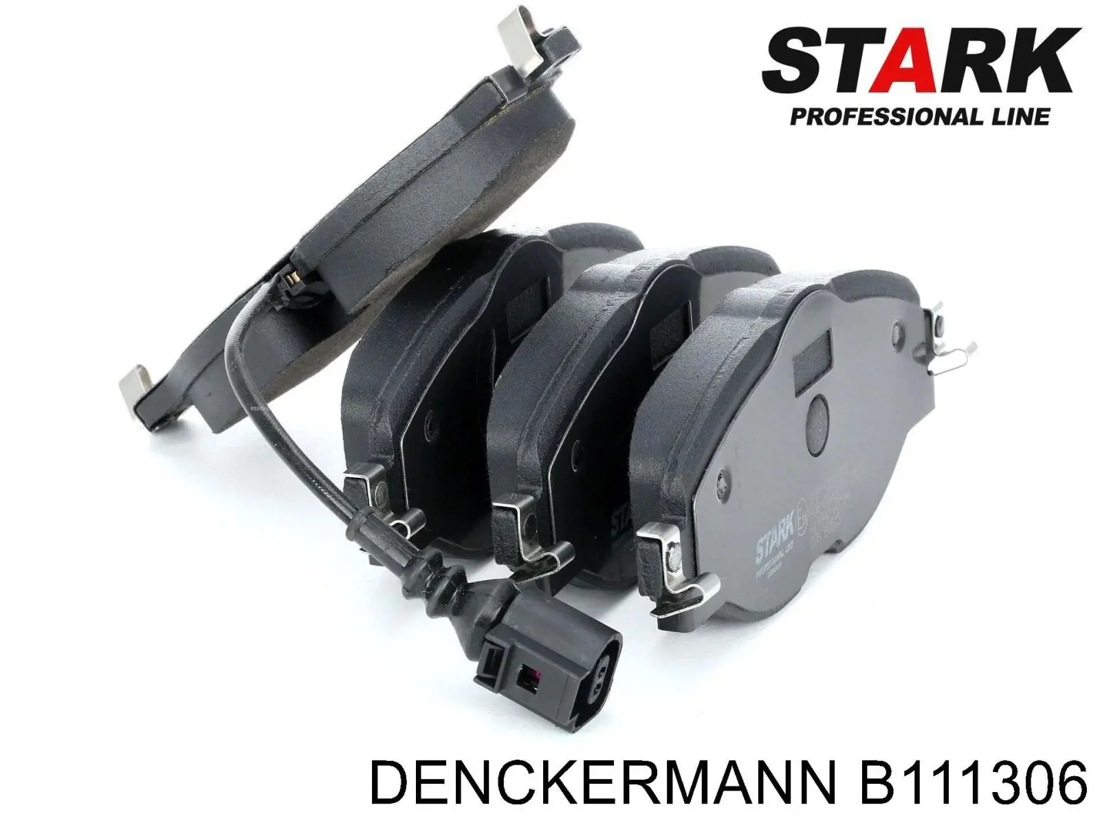 B111306 Denckermann Передні гальмівні колодки