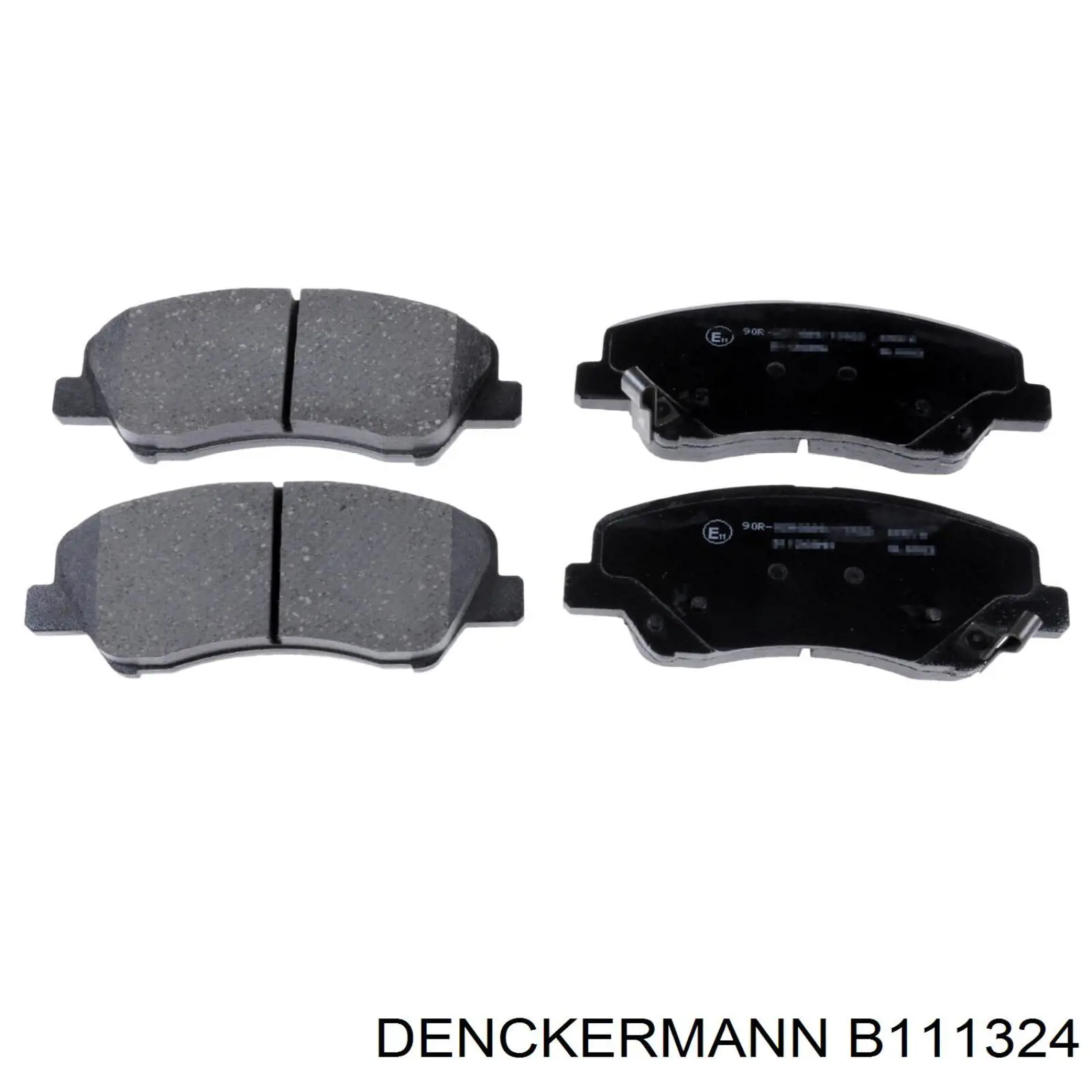 Гальмівні колодки Denckermann B111324 ціна, від 20.35 USD