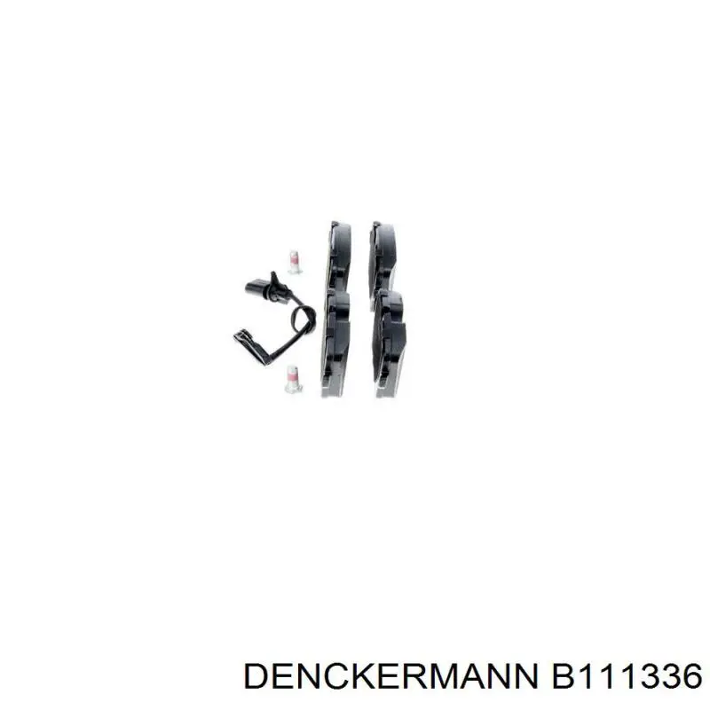 Задні гальмівні колодки Denckermann B111336 ціна, від 53.68 USD