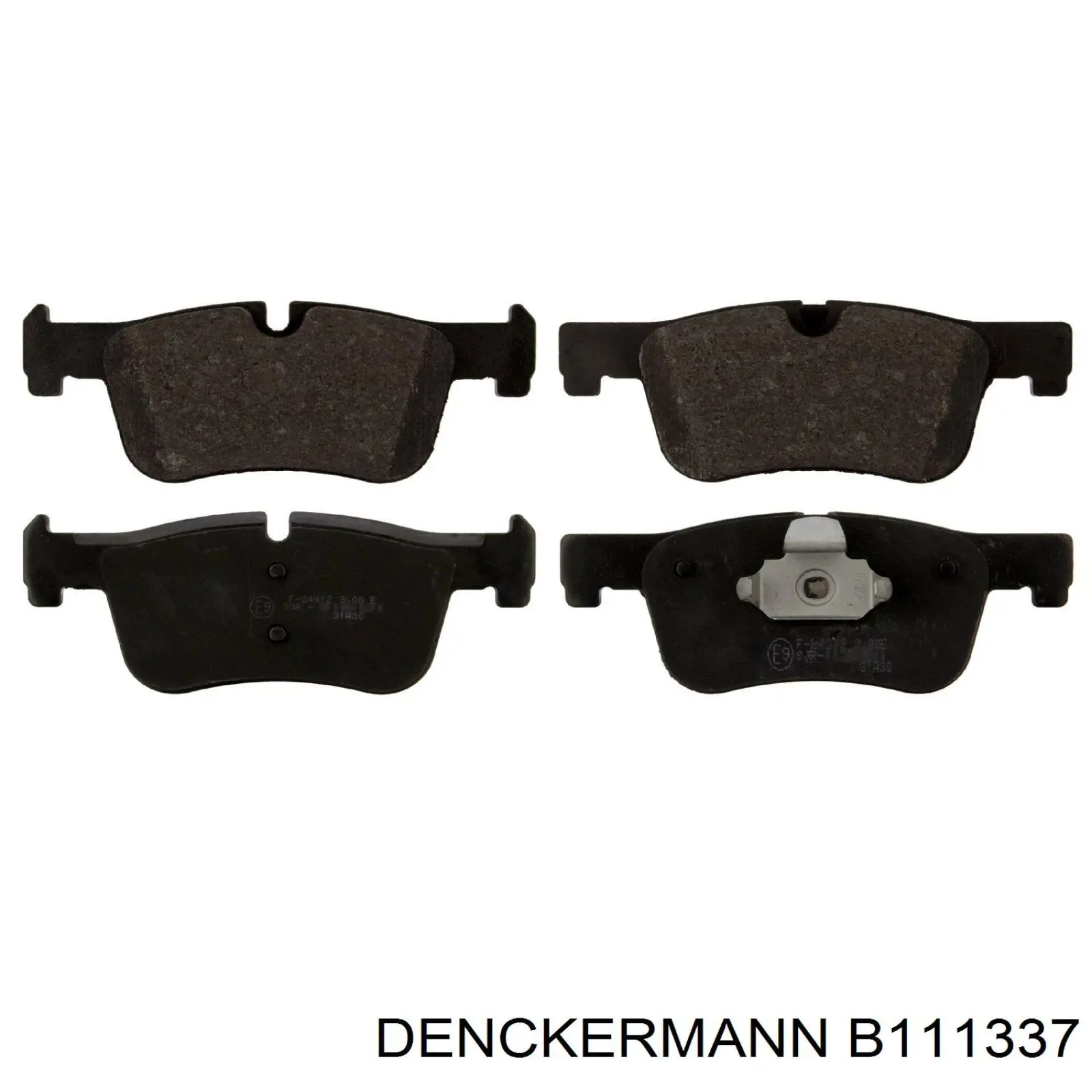 B111337 Denckermann Передні гальмівні колодки
