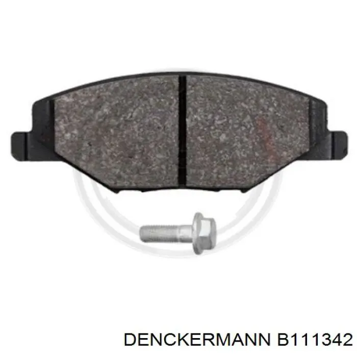 Передні тормозні колодки B111342 Denckermann