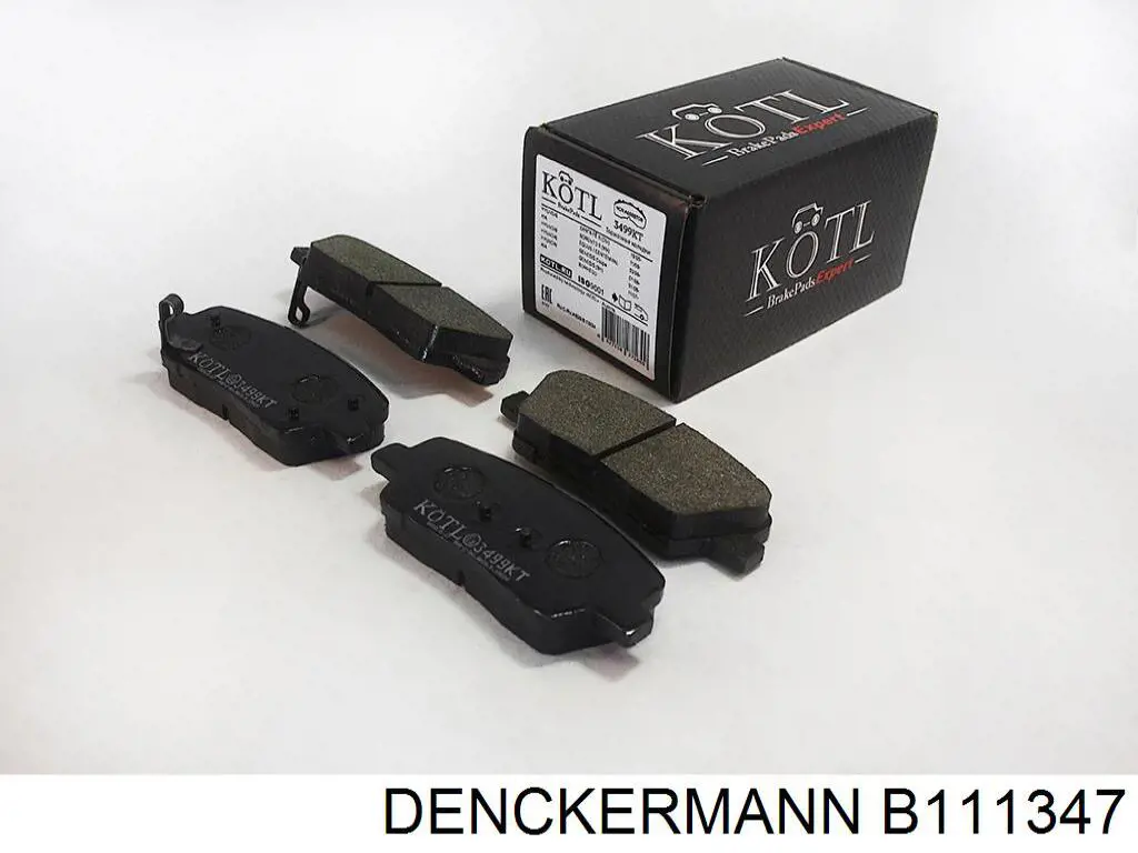 Задні гальмівні колодки Denckermann B111347 ціна, від 17.18 USD