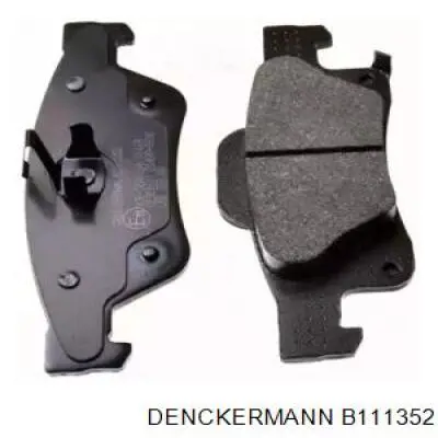 Купити B111352 Denckermann Задні колодки