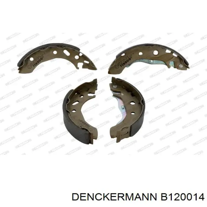 Колодки гальмові задні, барабанні B120014 Denckermann