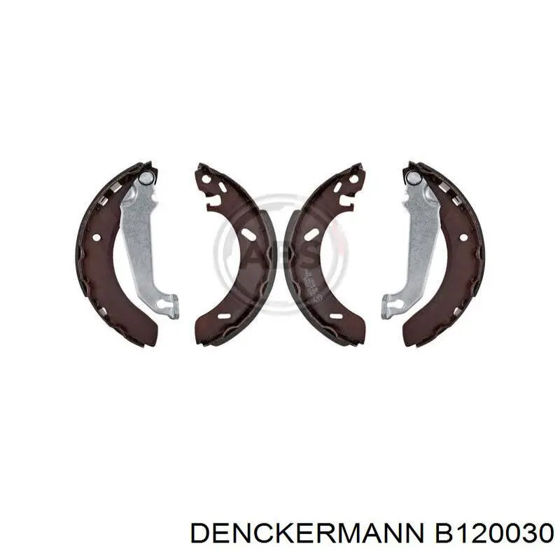Купити B120030 Denckermann Колодки гальмові задні, барабанні
