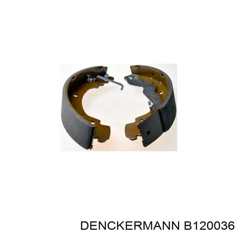 Колодки гальмові задні, барабанні Denckermann B120036 ціна, від 27.36 USD