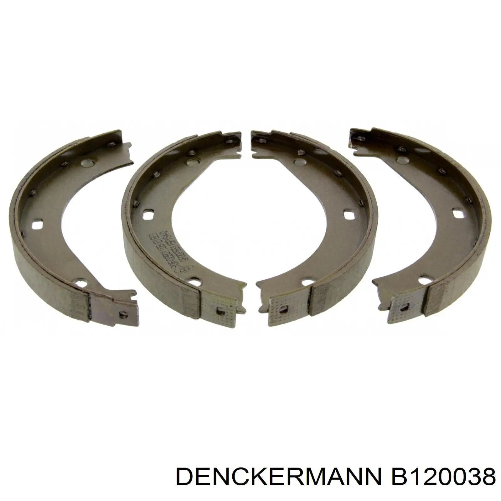 B120038 Denckermann колодки ручника/стоянкового гальма