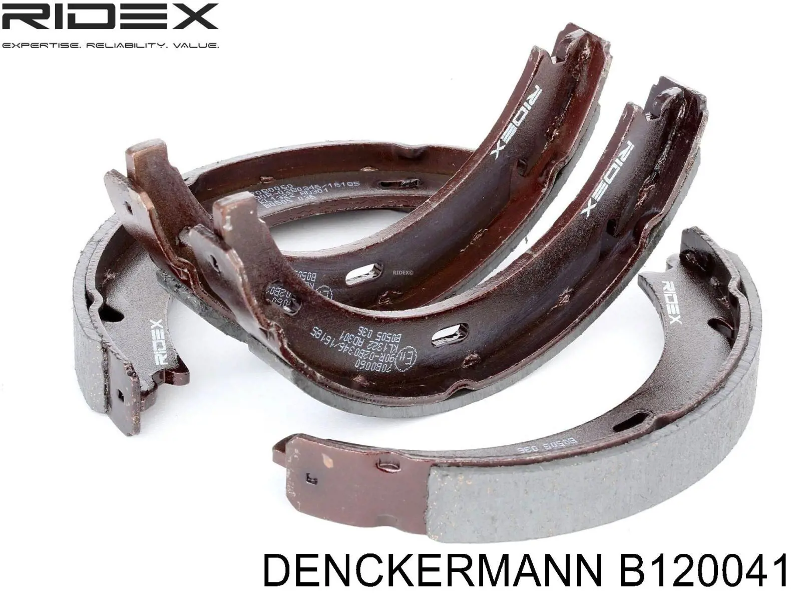 Купити B120041 Denckermann Гальмівні колодки гальма стоянки