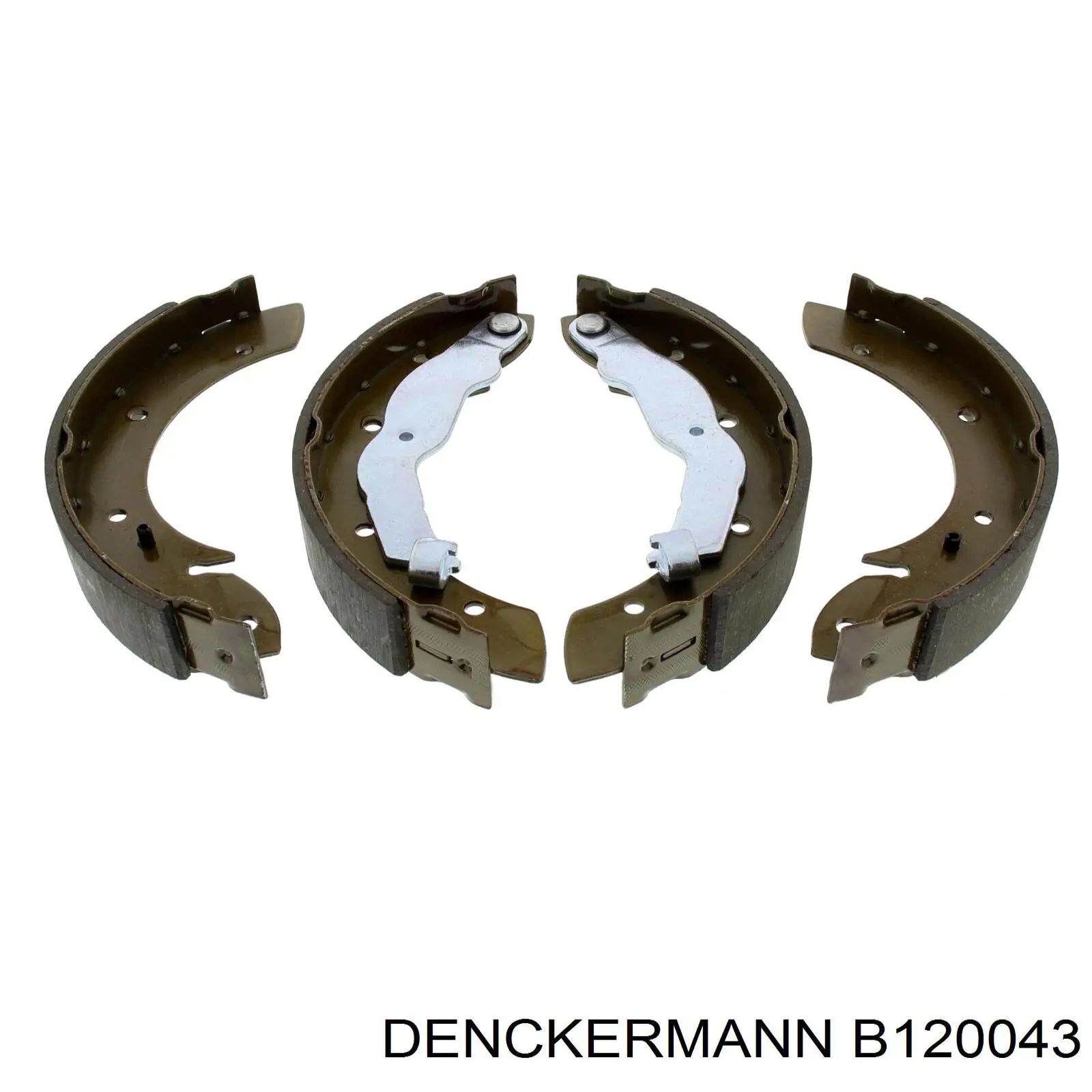 Колодки гальмові задні, барабанні Denckermann B120043 ціна, від 24.70 USD