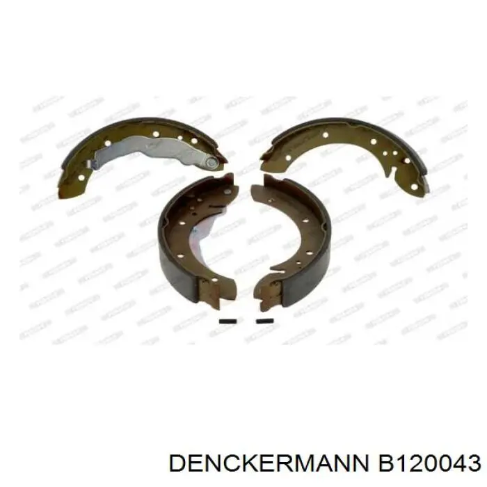Купити B120043 Denckermann Колодки гальмові задні, барабанні