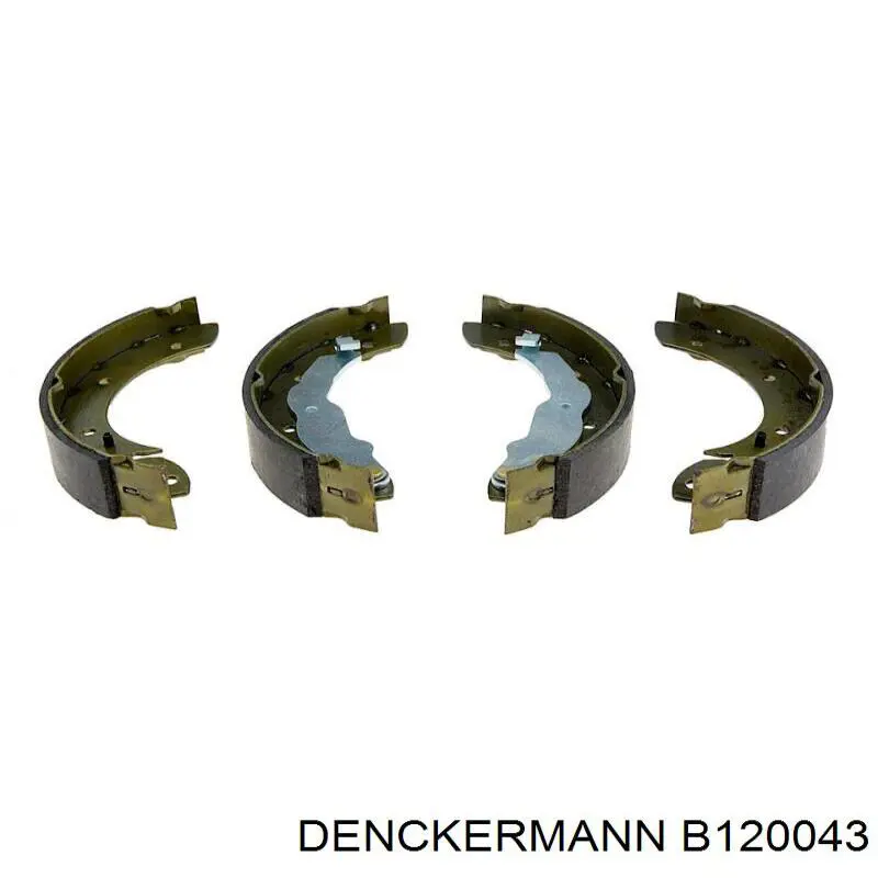 Колодки гальмові задні, барабанні B120043 Denckermann