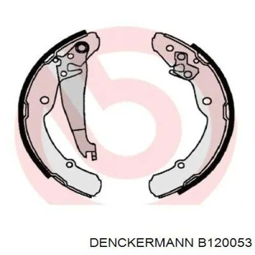 Купити B120053 Denckermann Колодки гальмові задні, барабанні