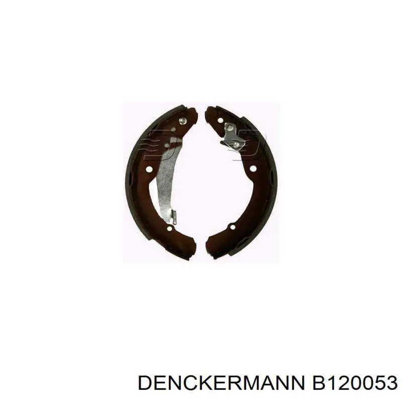 Колодки гальмові задні, барабанні Denckermann B120053 ціна, від 20.57 USD