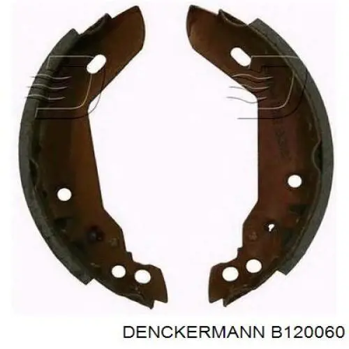 B120060 Denckermann колодки гальмові задні, барабанні