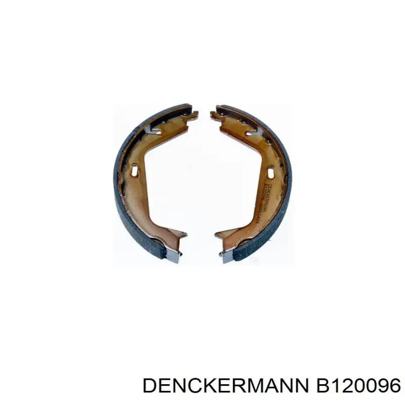 B120096 Denckermann Гальмівні колодки ручника