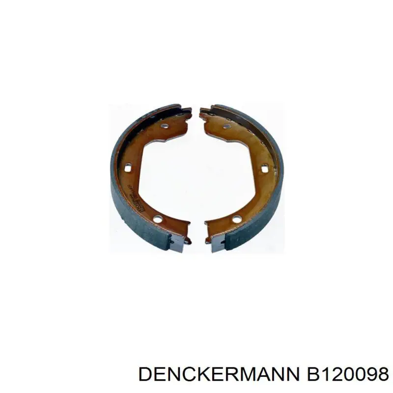B120098 Denckermann Гальмівні колодки ручника