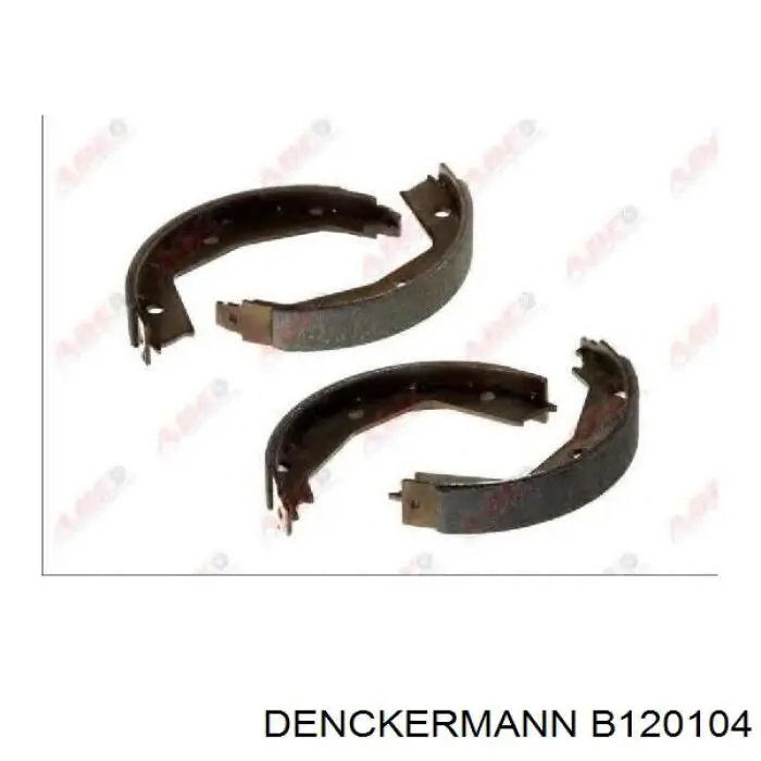 Колодки гальмові задні, барабанні Denckermann B120104 ціна, від 22.54 USD