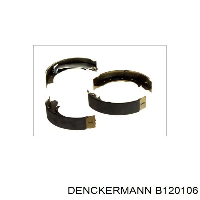 Купити B120106 Denckermann Колодки гальмові задні, барабанні