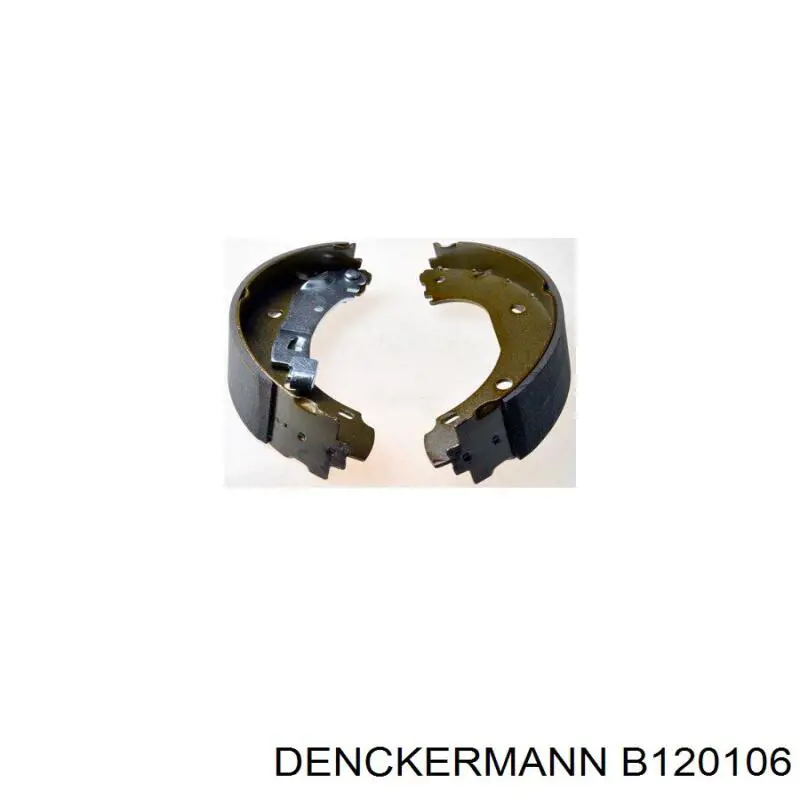 B120106 Denckermann колодки гальмові задні, барабанні