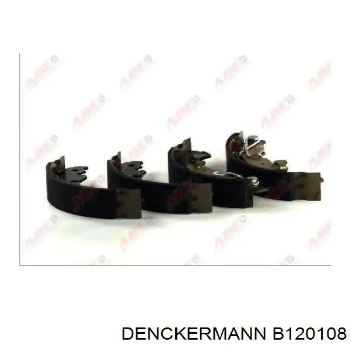Колодки гальмові задні, барабанні Denckermann B120108 ціна, від 19.73 USD